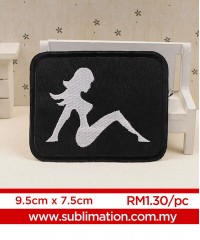 078 Embroidery Sticker